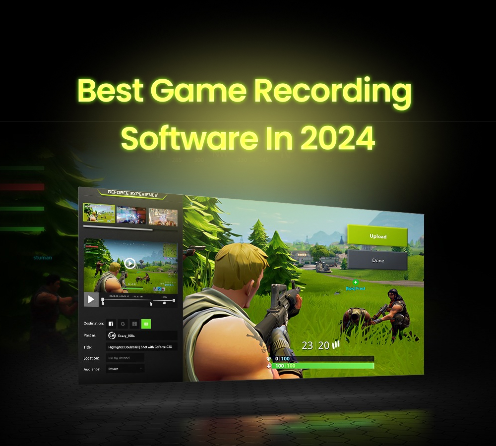 game recording software in 2024